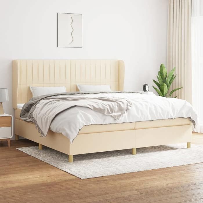 Sommier à lattes - Maison Exclusive - 200x200 cm - Tête de lit réglable - Matelas ressorts ensachés