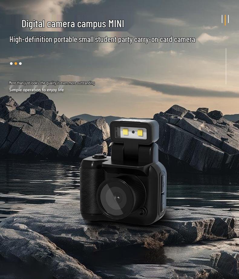 Мини-ретро-камера Y4000: Портативная камера для студентов с фильтром для фото- и видеосъемки