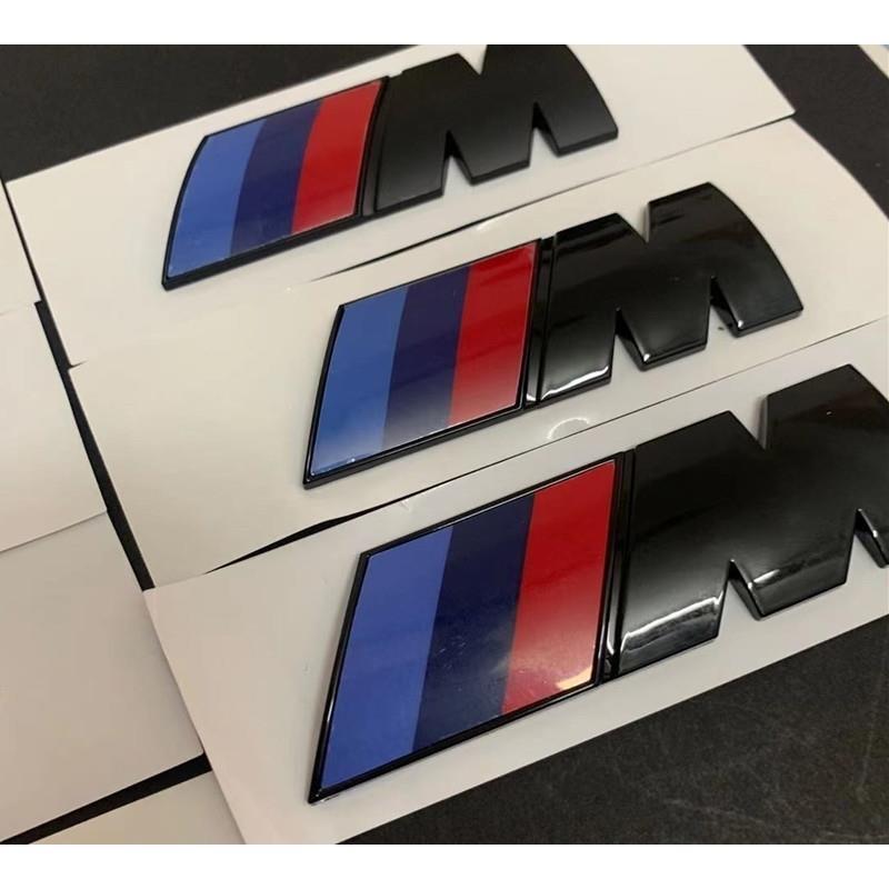 Car BMW 3D Electroplating Emblem Stickers Trunk Decorative Stickers For BMW M M1 M2 M3 M4 M5 E26 G87 E30 E46 F80 G80 E60 F10 F90 AU7