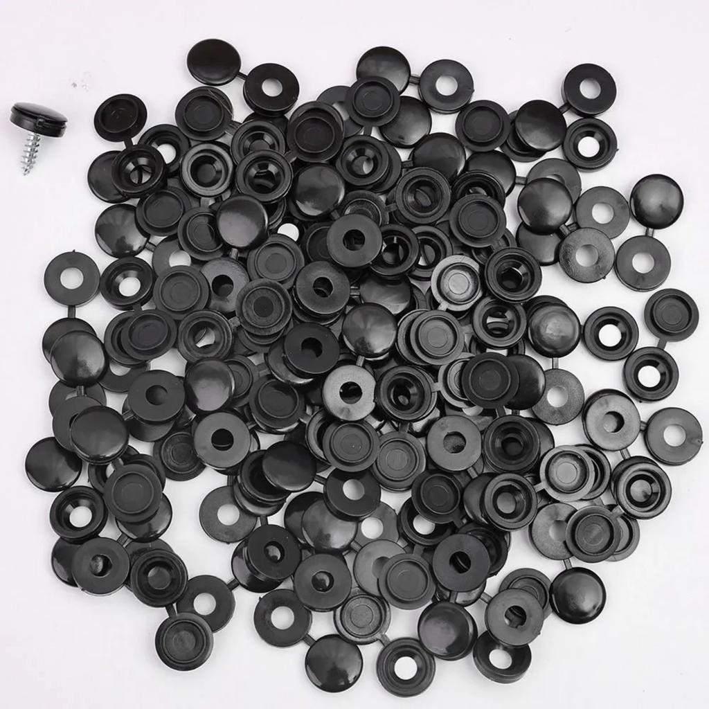 Plastic Push-Type Caps – Assorted Sizes Screw Cover Caps For Furniture, Cabinets, And DIY