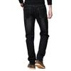 Kayiyasu Stretch Plus Straight Denim Loose All Season Size Men's Jeans, Sizes, Slim, Skinny, Pants, Fit, Casual, (Black, 30)