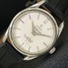 HAND-WINDING VINTAGE TITONI AIRMASTER TITOFLEX SWISS MENS WHITE WATCH A702034-5 R208-a702034
