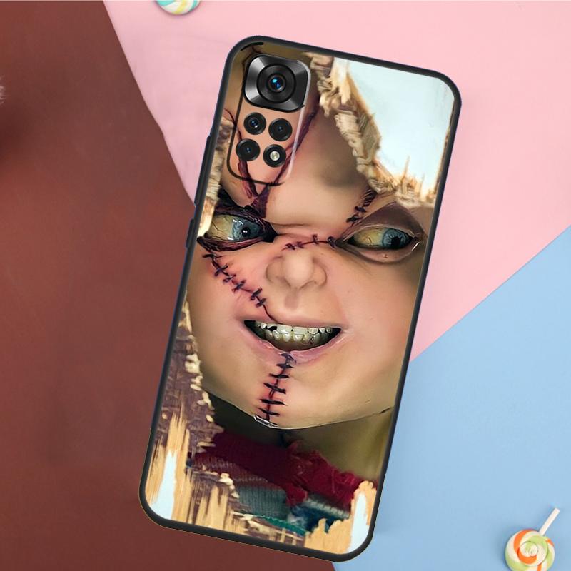 Страшная кукла Чаки Чехол для фильма ужасов для Xiaomi Redmi Note 11 Pro 11S 8 9 12 10 Pro 10S 9S Redmi 9 10 12C 9C 10C Задняя крышка