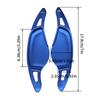 2Pcs Aluminium Steering Wheel Extension Paddle Shift Trim For BMW 5 Series G30 G38 7 G11 G12 X3 G01 X4 G02 M5 F90 2017 2018