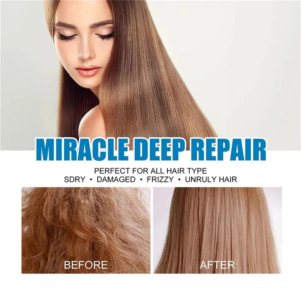 Eelhoe Hair Oil Capsules Split Ends Repair 30 Capsules Blue Deep Nourishment Leave-In Treatment