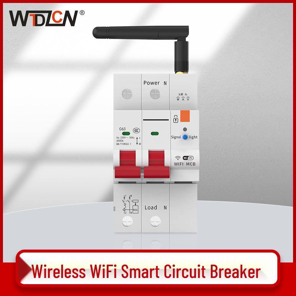 Wi-Fi Smart Circuit Breaker with Over/Under Voltage Protection and Timer
