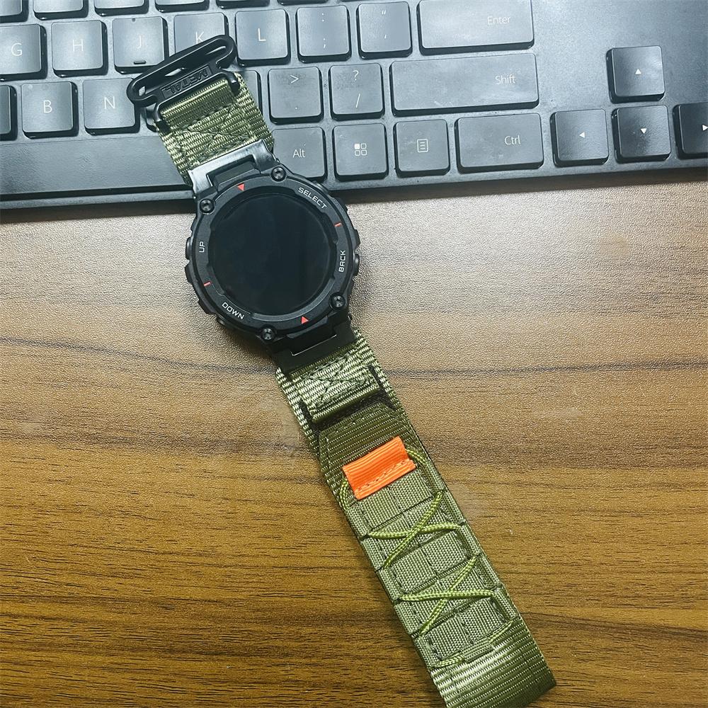 Красочный нейлоновый ремешок для Huami Amazfit T-rex 2, ремешок-петля для Huami Amazfit Trex/Trex Pro/Trex Ultra, сменный браслет, браслет с тираннозавром