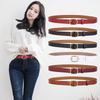 Womens Second Layer Leather Belt With Metal Buckle For Jeans And Skirts Spring Summer Accessory