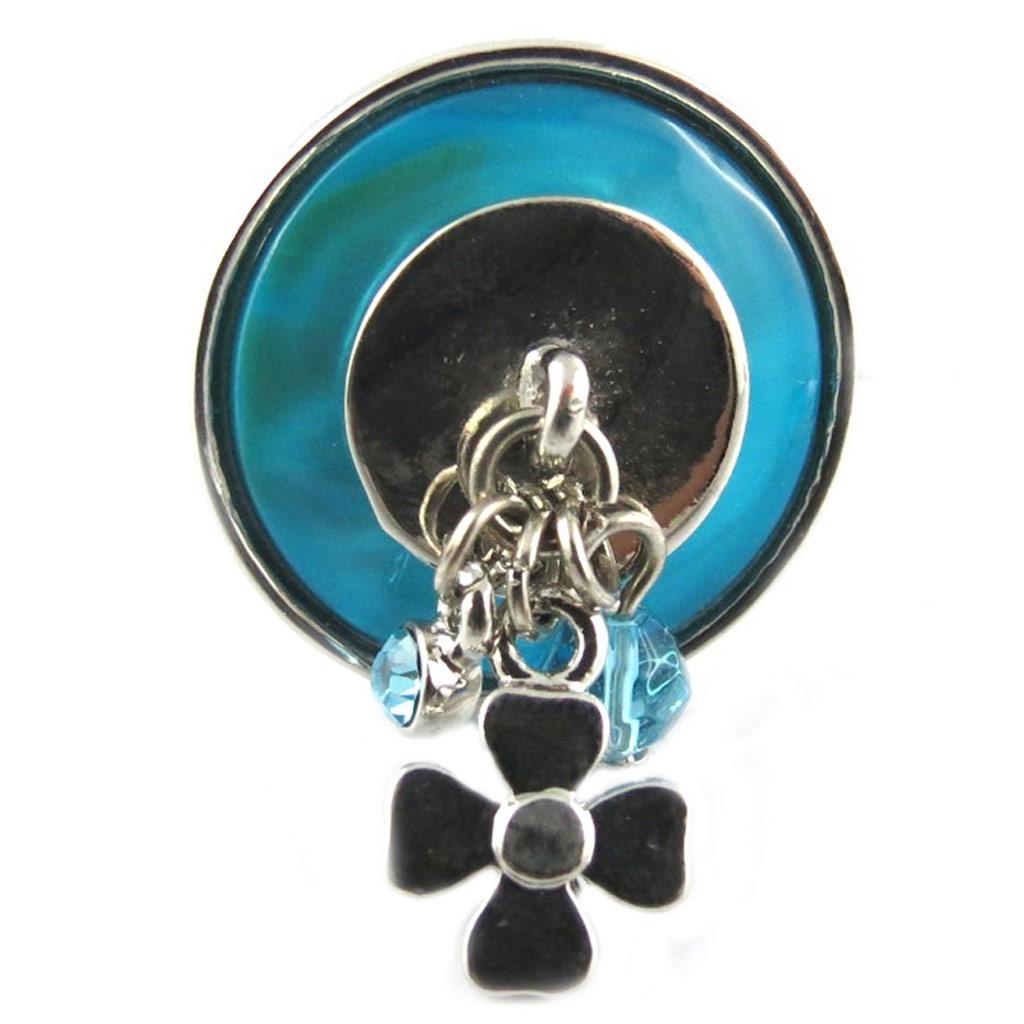 NOA [L5292] - Дизайнерское кольцо с бирюзой «Pacre en Folie»