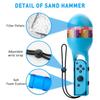 2PCS Sand Hammer Hand Grip for Samba De Amigo, Sport Game Accessories Bundle of Left & Right Handle Compatible with Switch/OLED Joy-con Controller