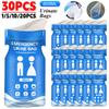 1-30PCS 850ml Outdoor Travel Emergency Portable Car Urinal Vomit Bags Mini Mobile Toilets Unisex Disposable Toilet Bag for Pregn