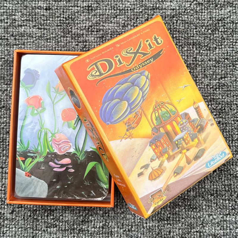 Английская версия Dixit Несколько слов Настольная игра для вечеринок Стратегическая настольная игра Карточные игрушки