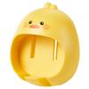Cute Toothbrush Holder Multipurpose Punch Free Cartoon Animal Wall Mounted Toothbrush Stand for