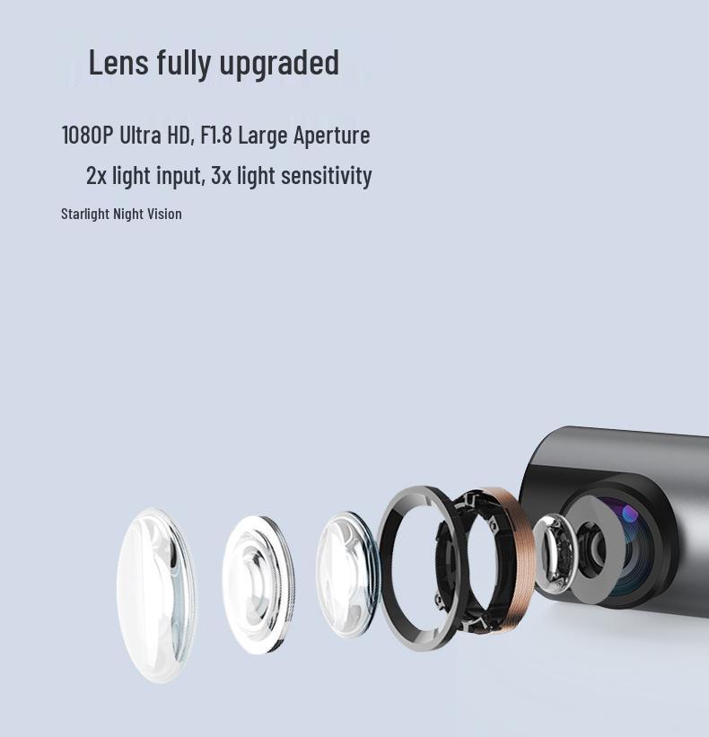 1080P HD Скрытая видеокамера для приборной панели с Wi-Fi и мобильным подключением в металлическом корпусе