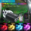 1X Dual Head Fiber Optic Lamp BT APP Car Headliner Roof Starry Sky Ceiling Light