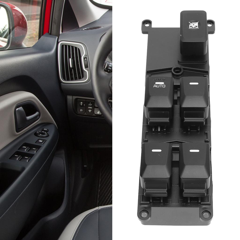 Electric Window Left Driver Side Seamless for 93570 1W130 Electric Window Rio 2012 2016
