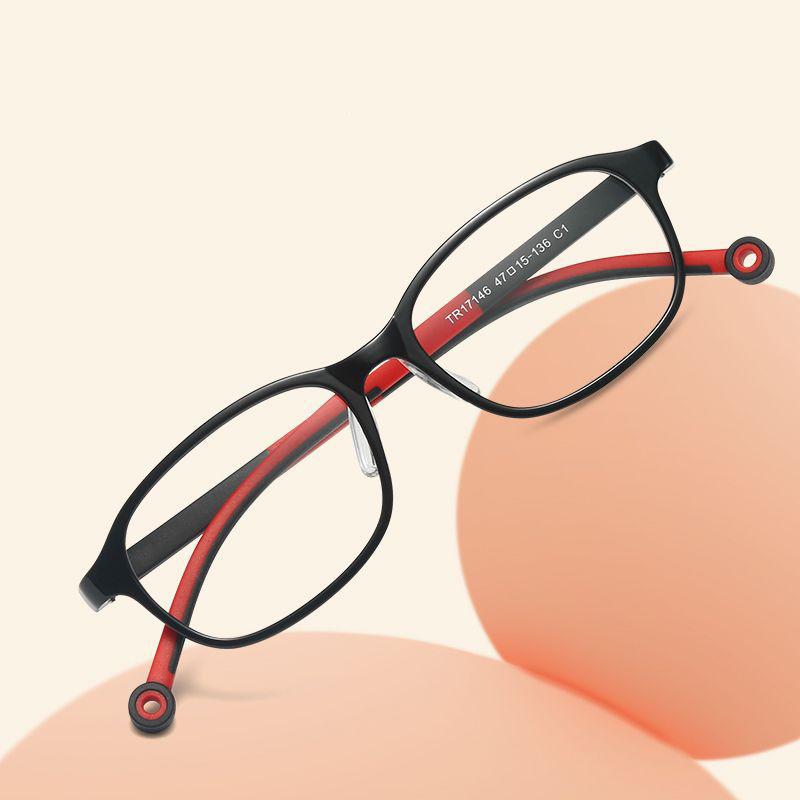 Детская оправа для очков по рецепту TR90 для мальчиков и девочек, защита от синего света, минималистичная, возраст 8-12 лет