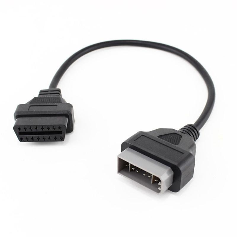 14-контактный разъем OBD1 на 16-контактный разъем OBD2, адаптер, кабель-переходник, диагностический инструмент для автомобильных аксессуаров Nissan