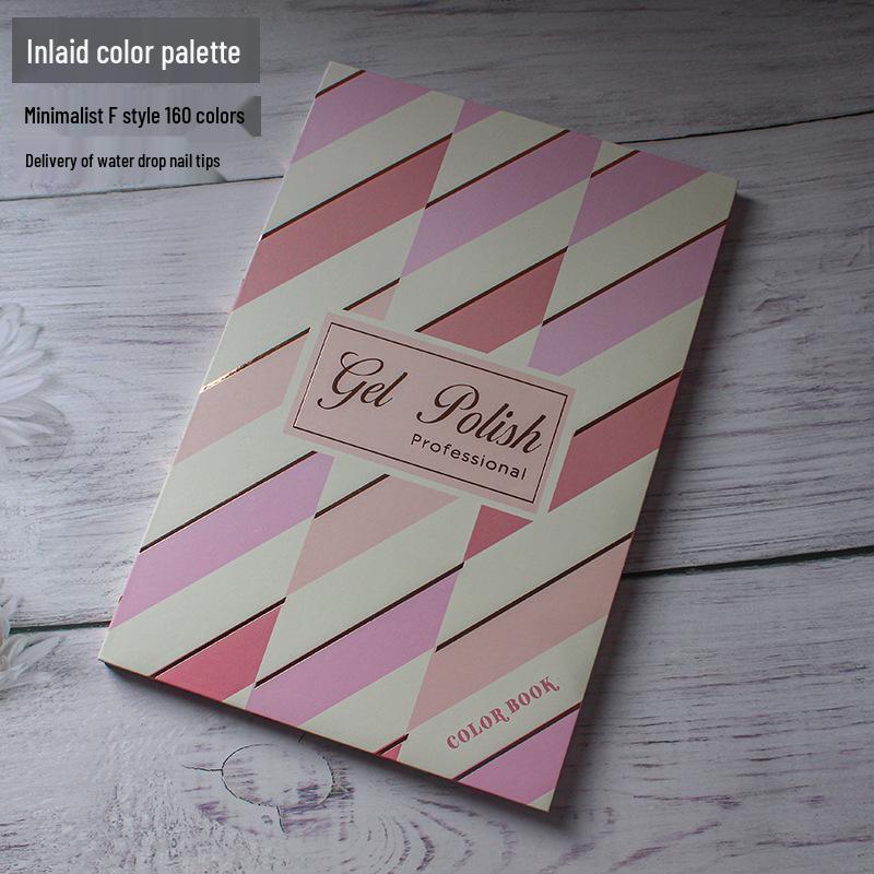 Доска для демонстрации лаков для ногтей: Альбом-палитра акриловых гелей