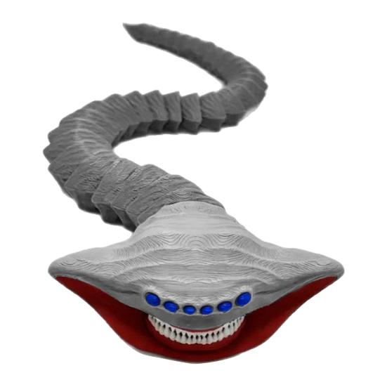 Игрушка Морское Животное, Напечатанная на 3D-принтере, Фигурка Ужасного Морского Существа с Подвижными Суставами, Шарнирная Модель Мифического Океанского Хищника, Декоративное Украшение