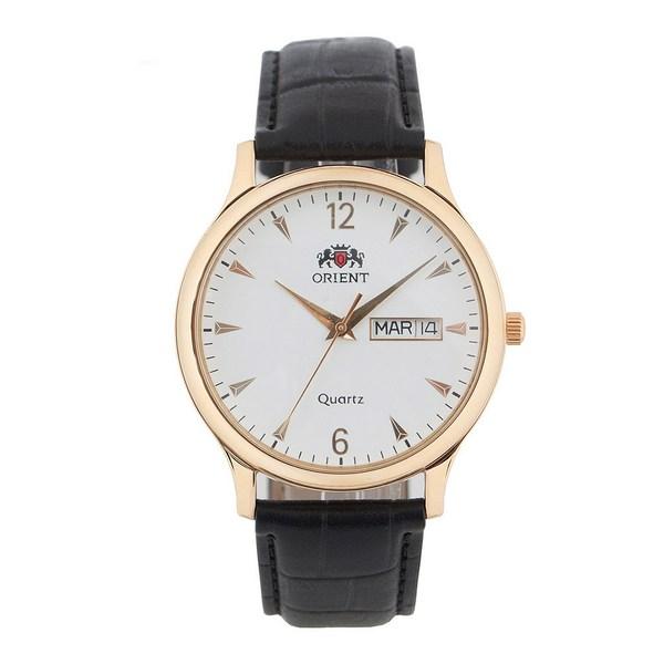 Orient Men's Leather Band Watch OT7709MC