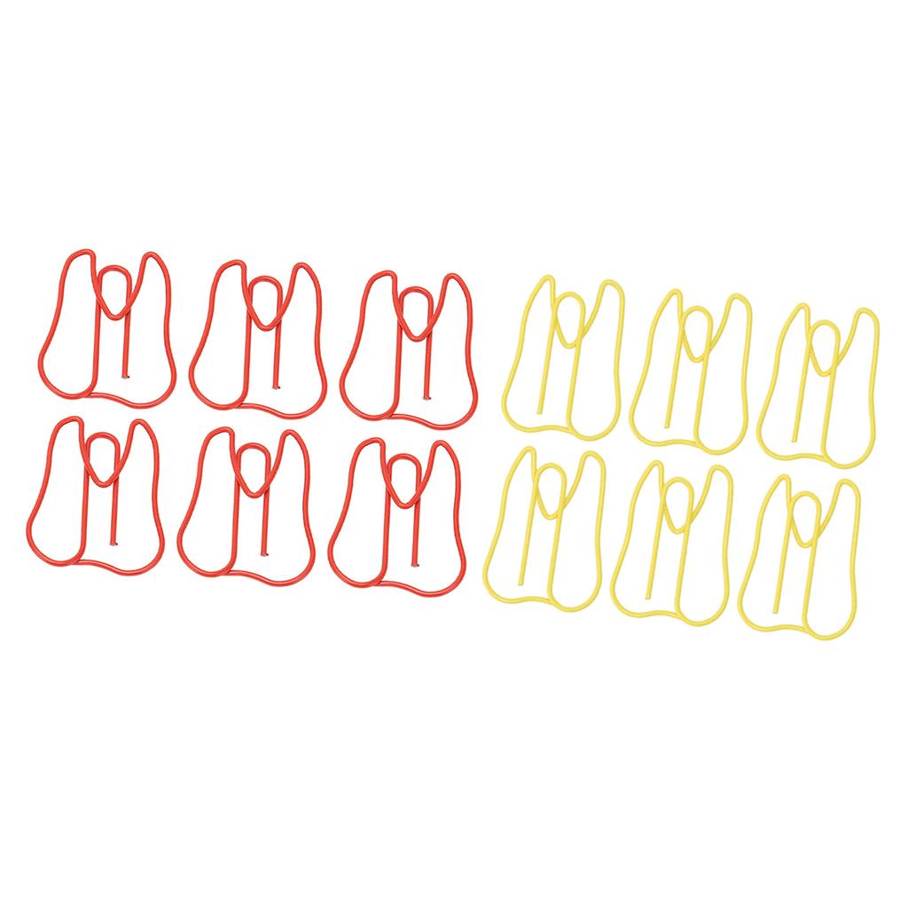 100 шт. скрепок металлические многофункциональные бумажные зажимы портативные офисные зажимы для документов