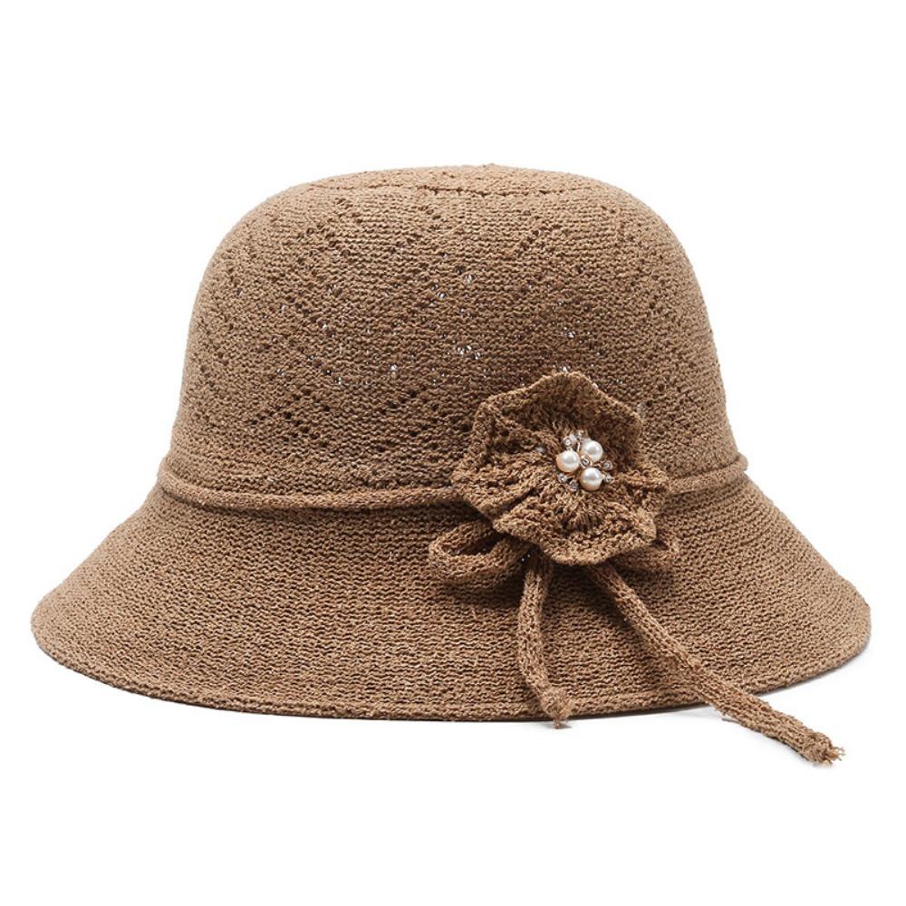 Дышащая шляпа-ведро с козырьком из плетеной ткани, новая пляжная кепка для путешествий на открытом воздухе