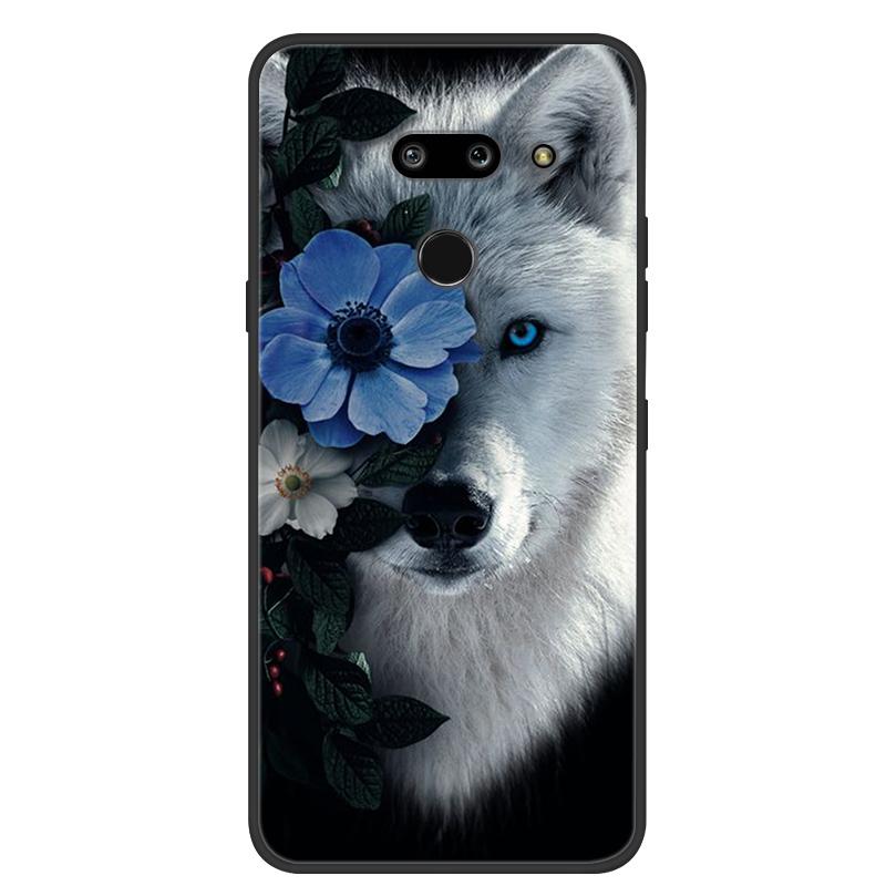 For LG G8 ThinQ Case Soft Silicon TPU Phone Case Cover for LG G8 ThinQ Back Cover G8thinQ G 8 Bumper Funda Shells Protective