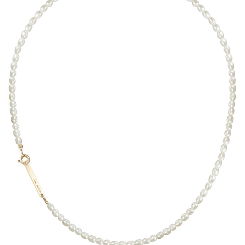 LUNNE 14k Rough Freshwater Pearl Necklace (14k Gold) #LFN09