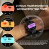 Два в одном умные часы Bluetooth Dual Call Music Health Sports Headset Watch