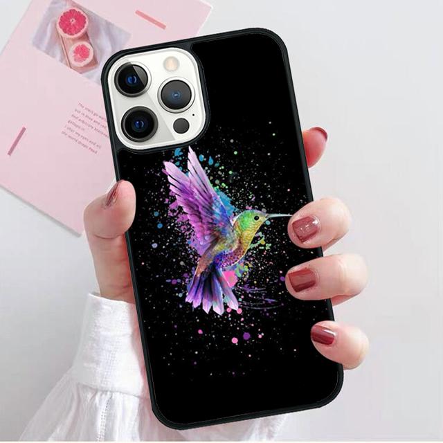 Hummingbird Coque Shell For iPhone 17 Air 15 16 14 13 12 Pro Max 11 Pro Max Plus Phone Case Cover