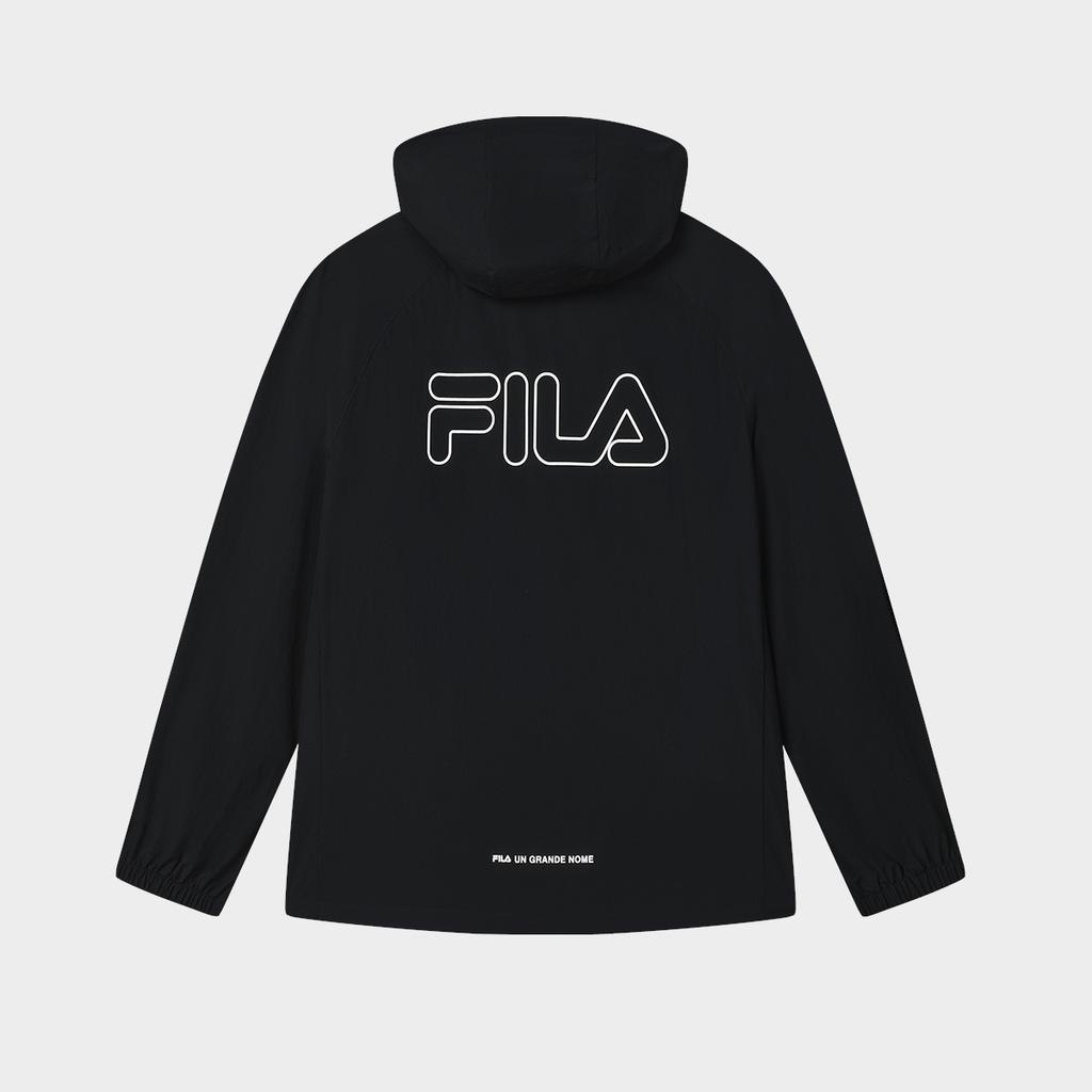 Fila Оригинальная модная повседневная плетеная куртка с капюшоном для мужчин Legendary-Blue F11M529705F-NV