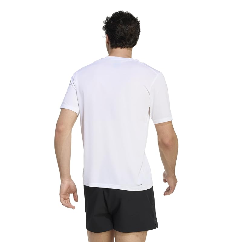 [Adidas] Футболка с коротким рукавом WO-ES Base Мужская WY218 Белая (KD5453) L