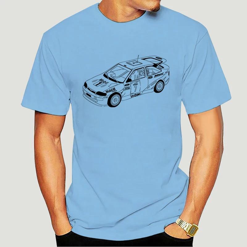 Summer T-shirt Tops Rally Car Print Casual Short Sleeve Tee Shirt Round Neck Loose Pullover Tops Fashion Street Sweatshirt