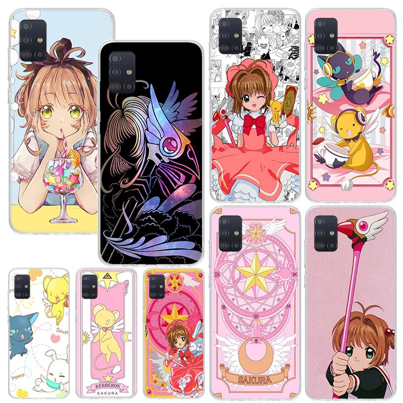 CardCaptor Sakura Anime Phone Case For Samsung Galaxy A52 A42 A32 A22 A12 A02S A72 A51 A50S A41 A31 A21S A71 A40 A30S A20S A10S