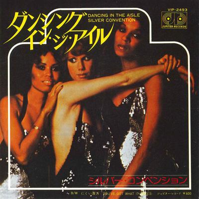 7-дюймовая пластинка SILVER CONVENTION Dancing In The Aisle You Got What VIP2493 Jupiter Records 1976 Япония SoulFunk Б/у