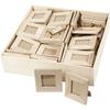 Wooden Frame - Decorative Objects - Rectangular - Beige - Contemporary - Support 2 Sizes