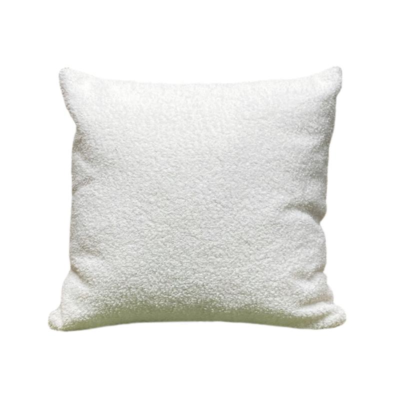 Ultra Soft Teddy Bear Plush Pillow Cover Multi Size Sofa Decorative Cushion Case Comfortable Home Furniture Accent
