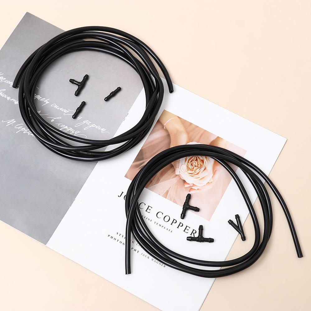 Новый Авто с Разъемами Распылительная Трубка Трубка Стеклоочистителя Шланг Форсунка Трубка Щетки Стеклоочистителя Омыватель Воды