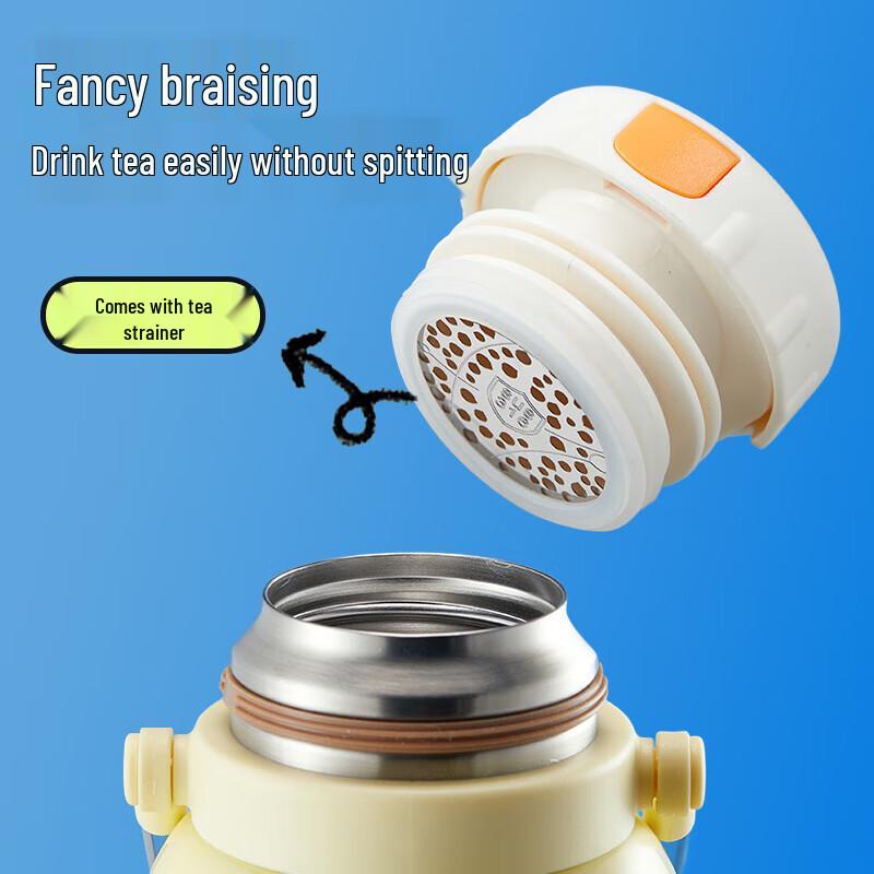 Kombach 1000ml Insulated Thermos with Tea Infuser