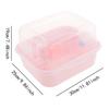 Durable Large Plastic Hamster Enclosure with Hideout and Platform for Guinea Pig Mouse Rat Small Animal Play Area