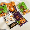 40pcs Halloween Gift Plastic Gift Tote Candy Party Pumpkin Spider Element Colorful Packaging Plastic