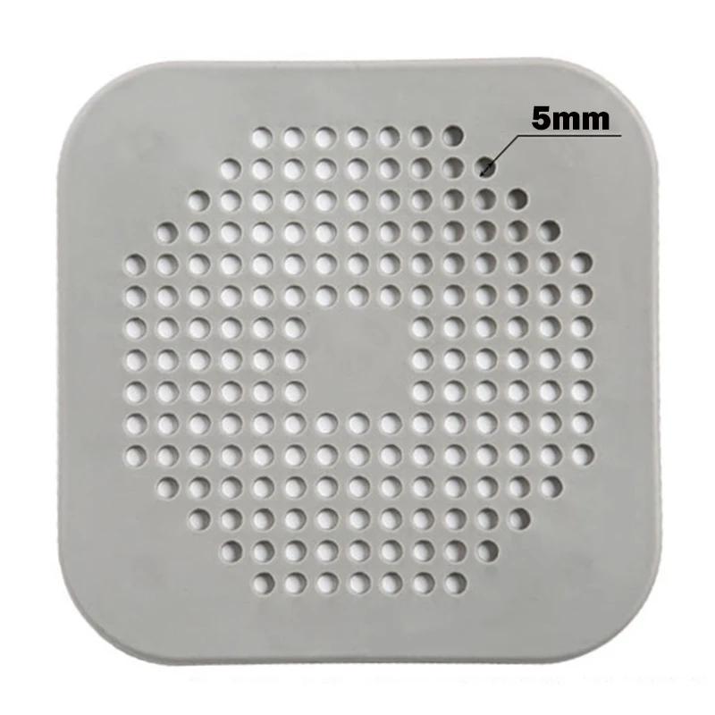 Канализация с присоской, коврик для стока в полу, кухня, ванная комната, фильтр для волос против засорения