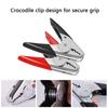 2Pieces Sturdy 600A Metal Battery Clamps Portable for Automotive Jumpers Cables and Truck Charging Daily Casual Use