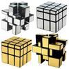 2X2 3X3 Mirror Magic Cube Professional Speed Cubes Puzzle Cube Educational Toys for Children Decompression Toys for Adults