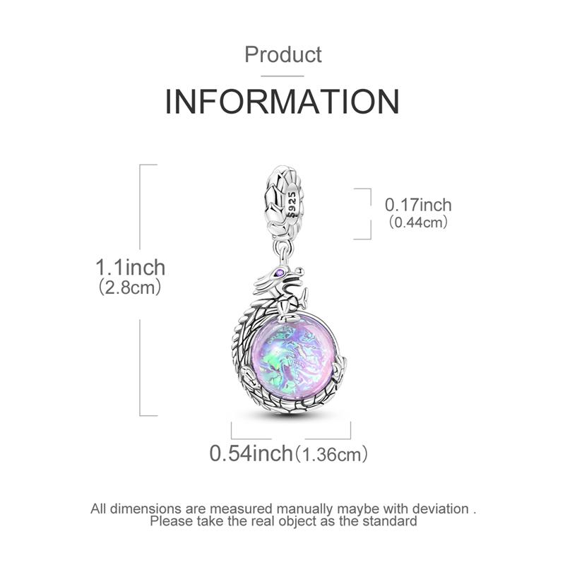 Медные Шармы Бусины Фиолетовый Крест Змея Бант Подвеска Дракон Подходят для Оригинального Браслета Ожерелья Женские Украшения Сделай Сам Подарки