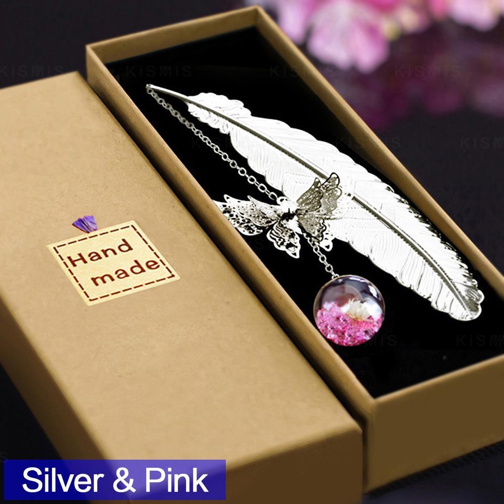 Metal Feather Bookmark Gift for Women Book Lovers Teachers Moms Ideal for Birthday Christmas Mothers Day