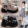 Girls' Small Leather Shoes 2025 Spring and Autumn New Middle-aged and Older Children's Girls' Performance Princess Shoes, Students' Casual Children'
