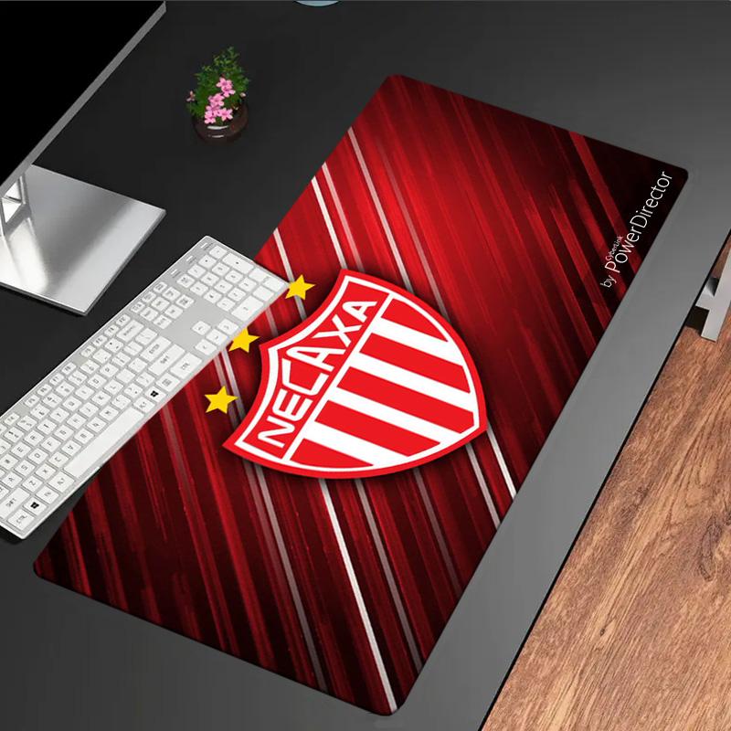 Necaxa Team Crest mouse pad, rubber base, esports desk mat, mouse pad for gamers and office use, gaming desk , easy to clean mat