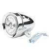6 LED Bike Headlight Black&Sliver Vintage Bike Light Durable LED Headlamp  Road Cycling